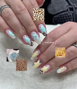 ミディアム Aila Nail ShinOkuboのネイルデザイン