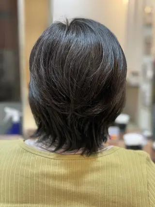 ショート パーマ 斉藤 葉月のヘアスタイル