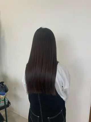 ロング 甲斐 もあのヘアスタイル