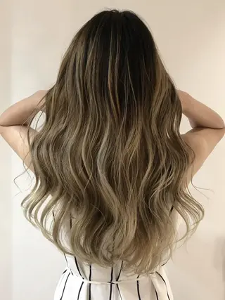 ロング 大澤 尚也のヘアスタイル