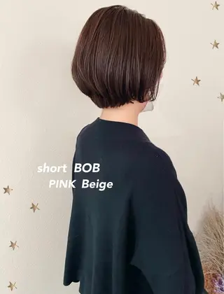 ショート カラー 市川 千夏のヘアスタイル