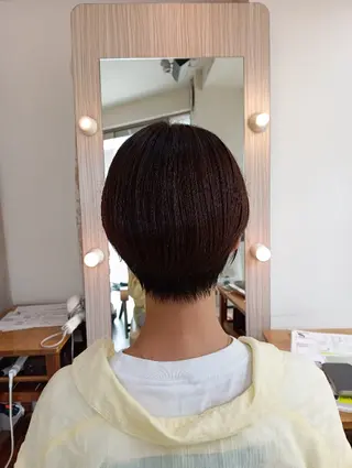 ショート ショート/似合わせ みやじまのヘアスタイル