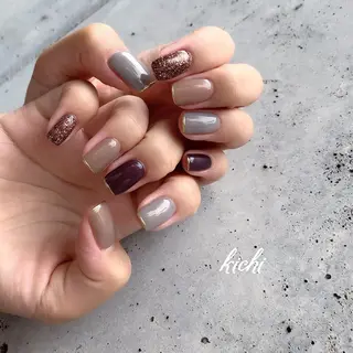 ネイル kichi･: *のネイルデザイン