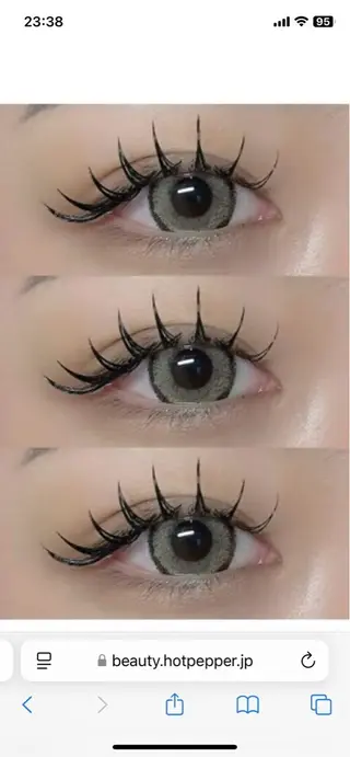 マツエク・マツパ ＋me【中目黒】 Ishimotoのマツエク・マツパデザイン