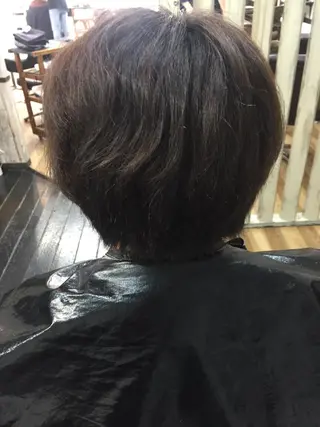 パーマ 中山 ルミ子のヘアスタイル