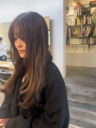 セミロング カラー KOCHAB本山所属・三谷はるな /名古屋/本山のヘアスタイル