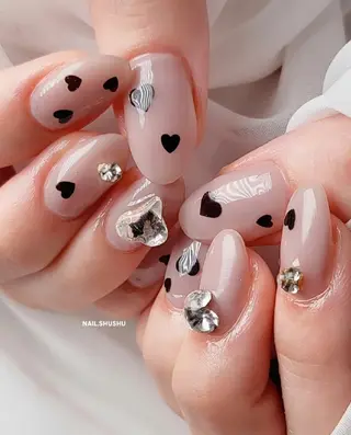 ネイル 3dパーツ/流行り 👧shushu❤️のネイルデザイン