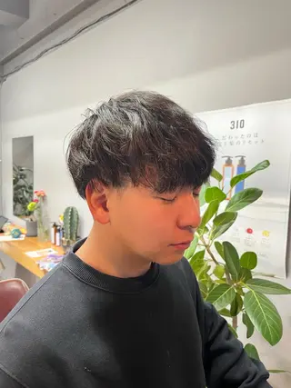 パーマ メンズ sign hair 鈴木 りん🍓のヘアスタイル