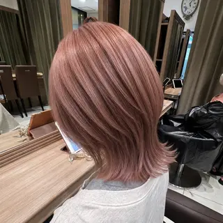 ミディアム カラー ウルフ×ハイトーン 🐺ryuyaのヘアスタイル