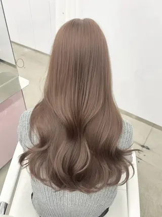 カラー Kana/韓国ヘア /暖色カラー🍒のヘアスタイル