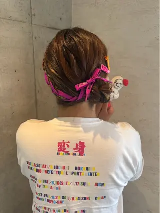 ロング ヘアアレンジ 美髪× ヘアセット✨Araiのヘアスタイル