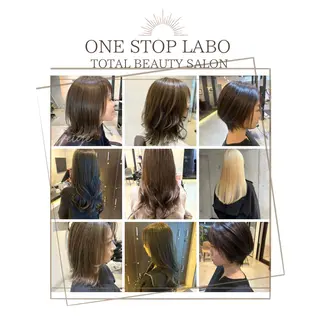 セミロング ONE.STOP. LABOのヘアスタイル