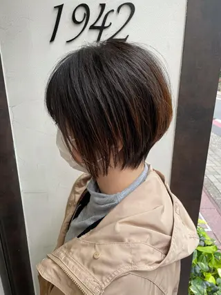 ショート 冨永 さやかのヘアスタイル