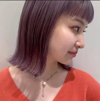 ミディアム カラー メンズパーマ💈藤田 晃志のヘアスタイル