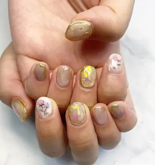 ネイル mellow mのネイルデザイン