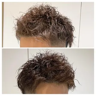 ショート パーマ 髪質改善推し 巽のヘアスタイル