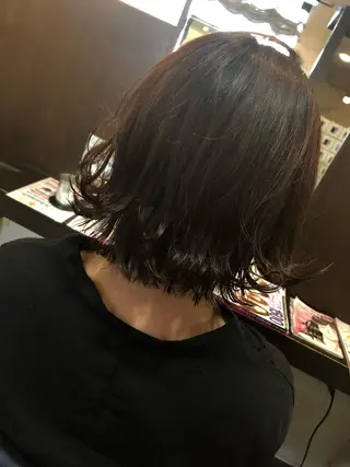 ミディアム トップスタイリスト 大野 唯のヘアスタイル