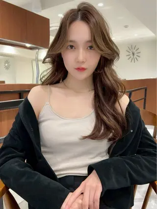 ロング 岡本雅也 ショートボブレイヤーのヘアスタイル