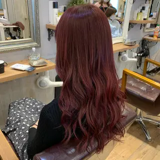 ミディアム カラー ヘアアレンジ 代表🎀 ふわモテ愛 され髪🩷yumiのヘアスタイル