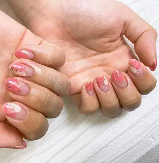 ネイル ⭐︎休業中の練習⭐︎ JNA認定講師髙橋のネイルデザイン