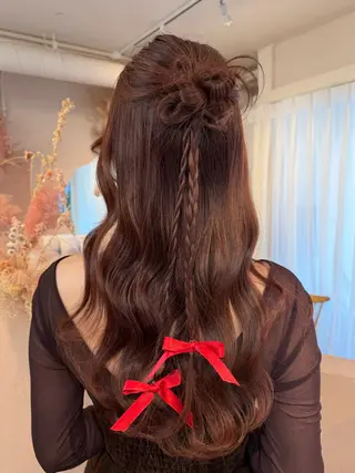 ヘアアレンジ ♡韓国/レイヤー カット/Ayana♡のヘアスタイル