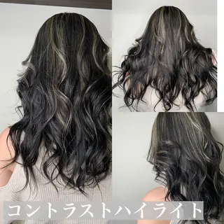 セミロング カラー メンズサロン ANSWERのヘアスタイル