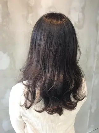 セミロング カラー Rayt hair レイトヘアーのヘアスタイル