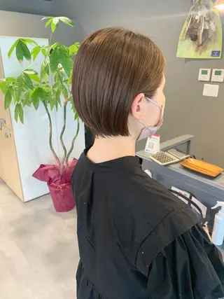 ショート カラー SHU NTAのヘアスタイル
