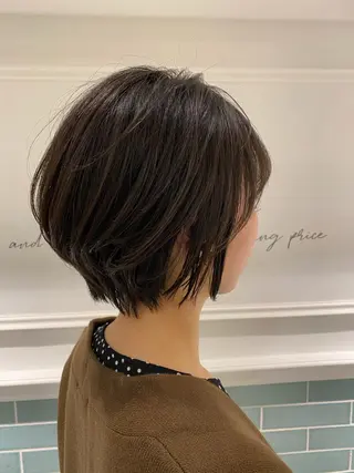 ショート 髪質改善レイヤー/ ボブたんの翔太のヘアスタイル