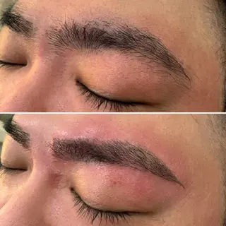 メンズ アイブロウ "PEPPU "所属・🌈推し色派手髪 ハイトーンShinのヘアスタイル