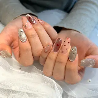 ネイル BULLION ☁️kurumi☁️のネイルデザイン