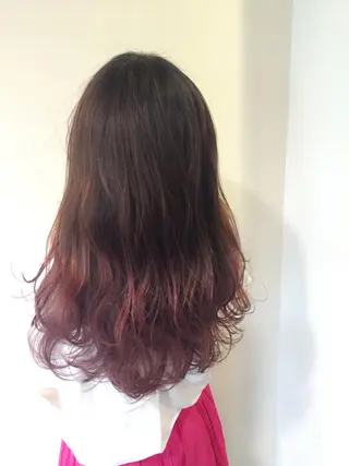 ロング 土井 浩輔のヘアスタイル