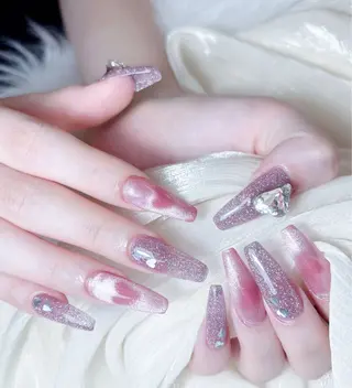 ネイル M🌷nail 長さだし専門店のネイルデザイン
