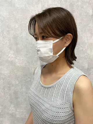 ショート モテ髪/ボブ/ショー ト/アダチフウトのヘアスタイル