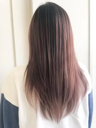 ロング カラー welring hair salonのヘアスタイル