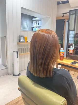 ミディアム 武田 綺音のヘアスタイル