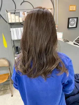 ロング カラー メンズ専門サロン wokeのヘアスタイル