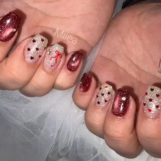 ネイル Milea🩵 Sayaka🪩のネイルデザイン