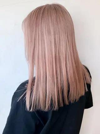 セミロング ヘアアレンジ パーマ カラー ITbyALBUM 浦和店のヘアスタイル