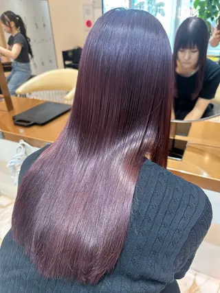 セミロング AYAKA 下北沢suuのヘアスタイル