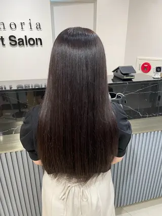 ロング すみれ✨レイヤー 🫧透明感カラーのヘアスタイル