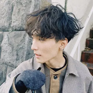 パーマ Cue_所属・玉那覇 大暉のヘアスタイル