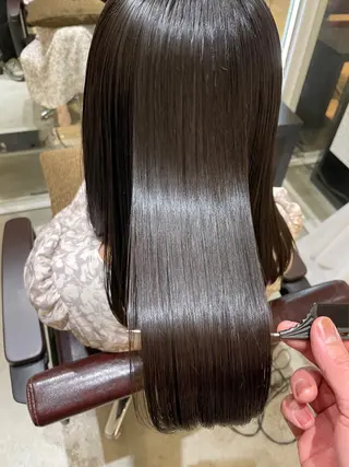 ロング HAUS eins所属・美髪矯正/髪質改善 /銀座/宮本 優太のヘアスタイル