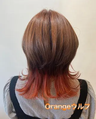 ミディアム 伊藤 吏花のヘアスタイル