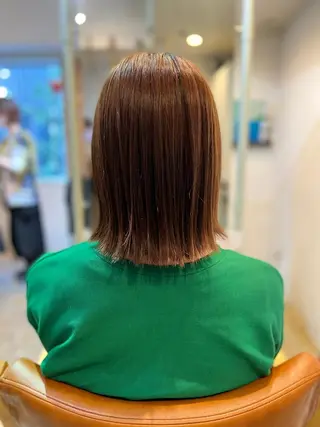 ショート パーマ カラー 初めでも安心🌟 newi町田✂のヘアスタイル