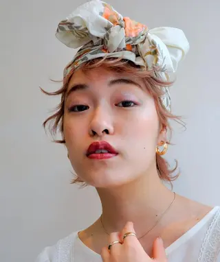 カラー ロング OKAMOTO SUSUMUのヘアスタイル