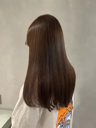 ロング ハイライト/レイヤー 木下翔太のヘアスタイル