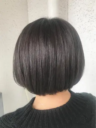 ショート カラー 岩谷/ブリーチ 🪽透明感カラーのヘアスタイル