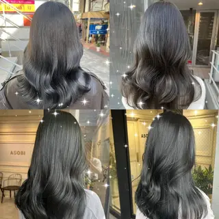 カラー 透明感ツヤカラー/ ゆうな💙のヘアスタイル