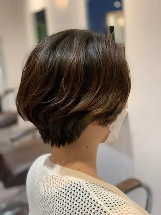 ショート パーマ MIA 菅原のヘアスタイル